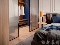 現(xiàn)代風格家居裝修裝飾室內(nèi)設(shè)計效果-A8007-5